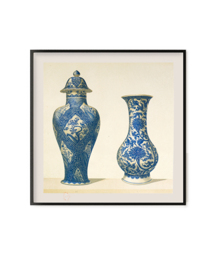 Motifs et Vases, Porcelaine de Chine - O. Du Sartel 1881
