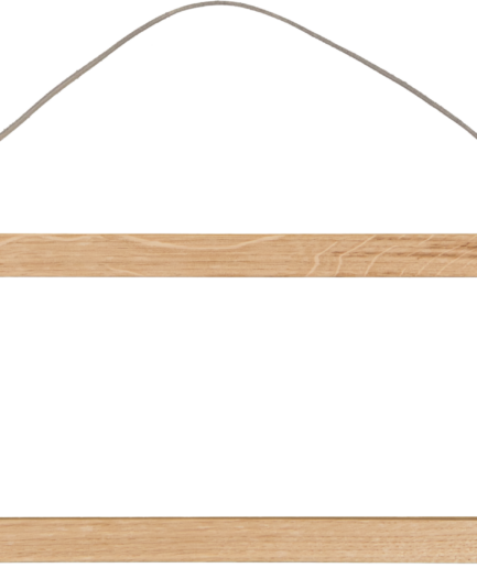 Baguettes de suspension 80cm chêne massif