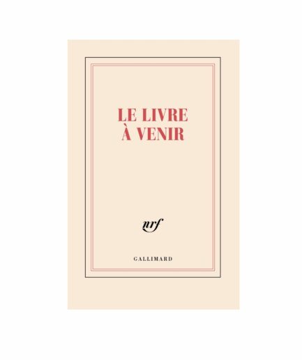 Carnet «Le livre à venir»