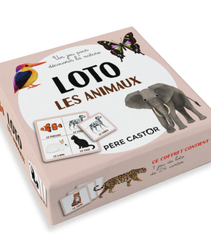 Jeu de loto - Les animaux
