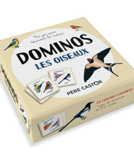 Jeu de dominos - Les oiseaux de mon jardin