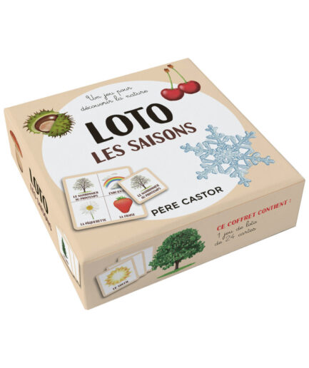 Loto des saisons - Un jeu pour découvrir la nature