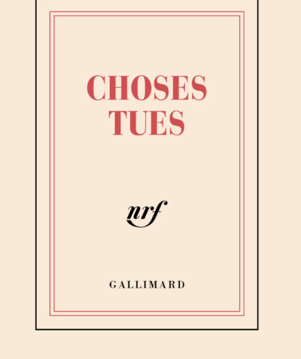 Carnet poche «Choses tues»
