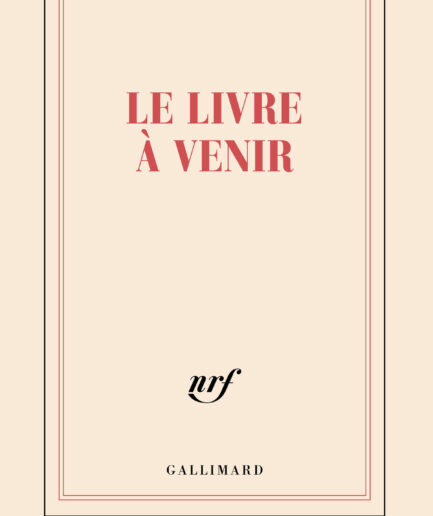 Carnet «Le livre à venir»