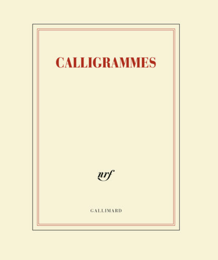 Cahier «Calligrammes»