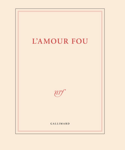 Grand carnet de dessin «L'amour fou»