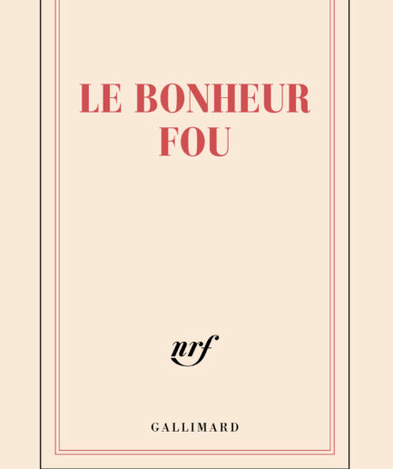 Carnet «Le bonheur fou»
