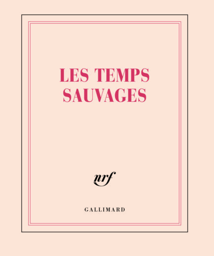 Carnet carré «Les temps sauvages»