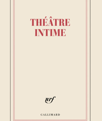 Grand carnet «Théâtre intime»