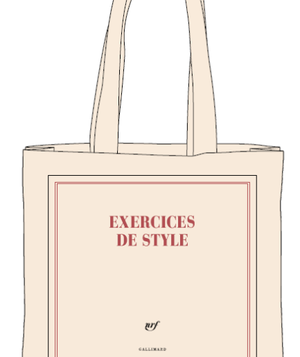 Sac en tissu « Exercices de style »