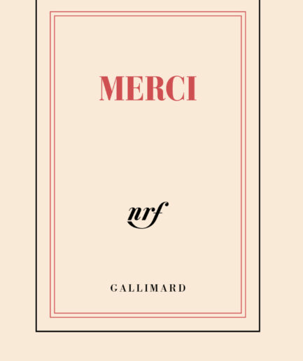 Carnet poche «Merci»
