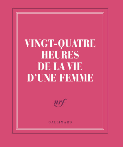 Carnet carré «Vingt-quatre heures de la vie d'une femme»