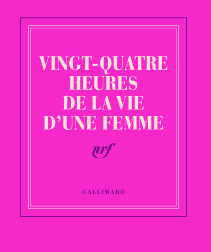 Carnet poche «Vingt-quatre heures de la vie d'une femme»
