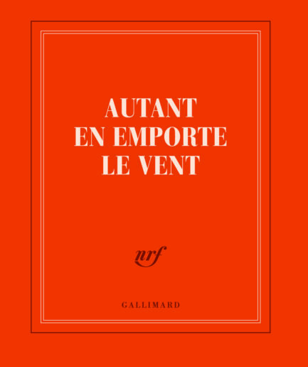 Carnet carré «Autant en emporte le vent»