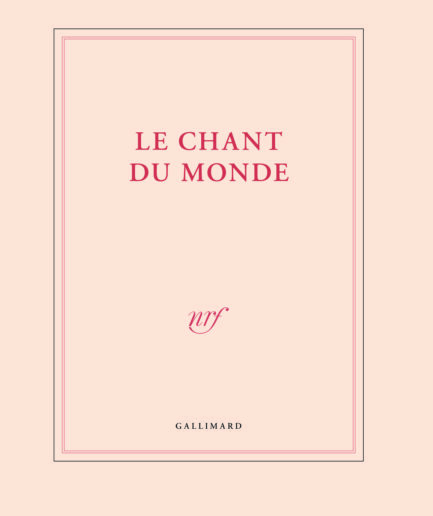 Carnet de dessin «Le chant du monde»
