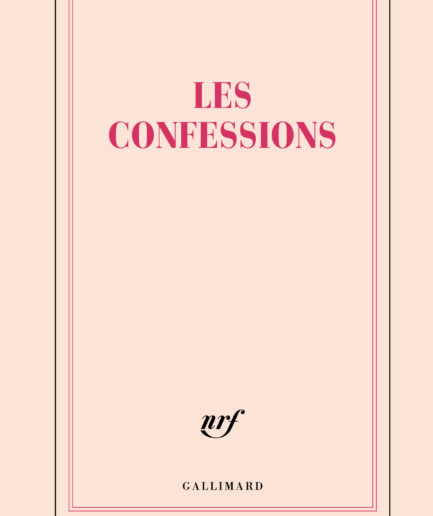 Grand carnet «Les confessions»