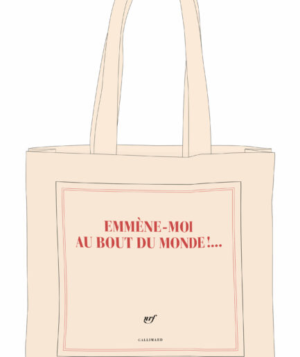 Sac tissu « Emmène-moi au bout du monde ! »