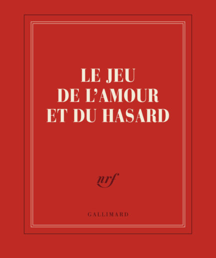 Carnet carré « Le jeu de l'amour et du hasard »