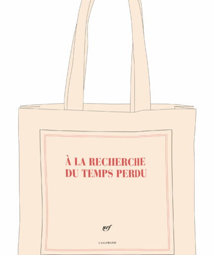 Sac tissu « À la recherche du temps perdu »