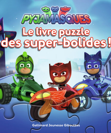 Le livre puzzle des super-bolides!