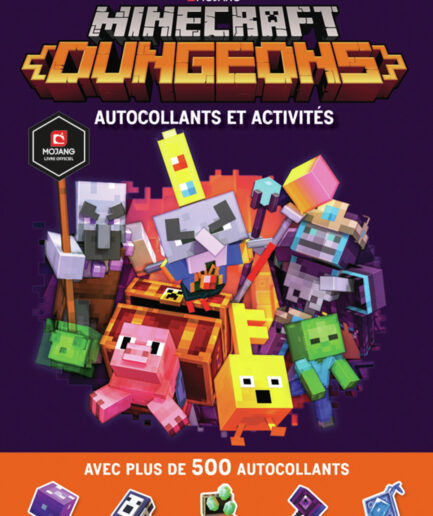 Minecraft : Dungeons - Autocollants et activités