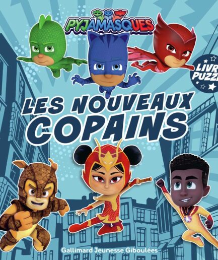 Pyjamasques - Les nouveaux copains - Livre puzzle
