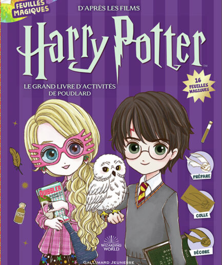 Harry Potter - Le Grand Livre d'activités de Poudlard - 16 feuilles magiques