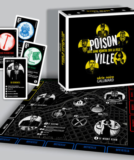 Poison Ville - Le jeu de la Série Noire - Quel gang régnera sur la ville ?