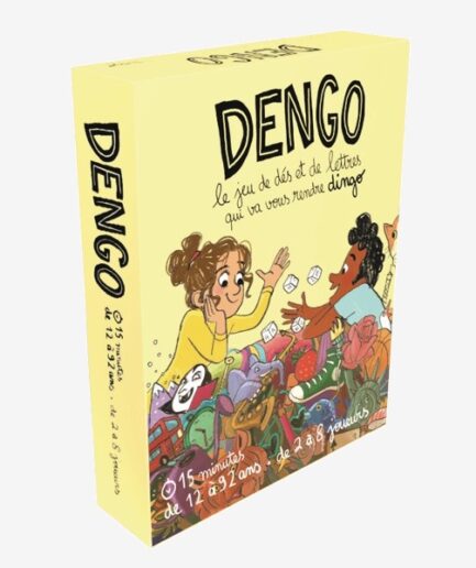 DENGO - Le jeu de dés et de lettres qui va vous rendre dingo !