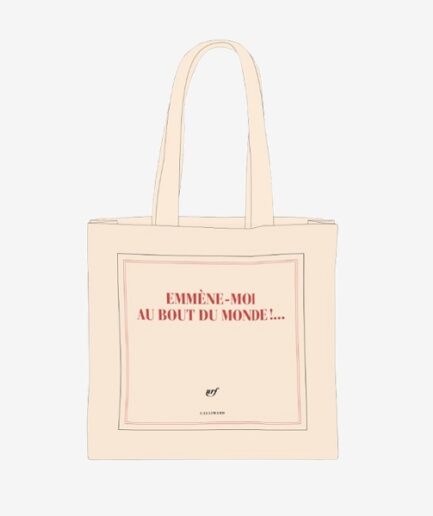 Sac tissu « Emmène-moi au bout du monde ! »