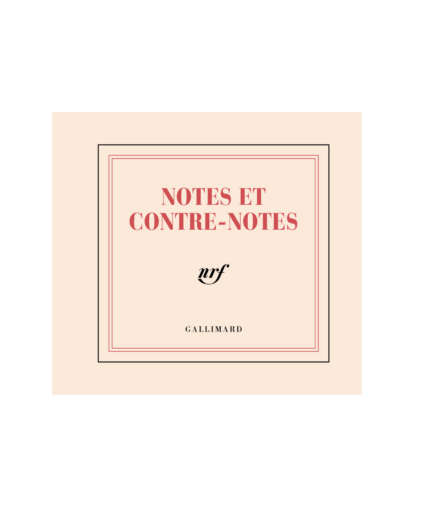 Mini-Bloc « Notes et contre-notes »