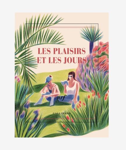 Carnet carré illustré - Les plaisirs et les jours