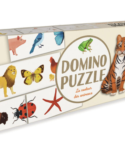 Domino Puzzle - La couleur des animaux