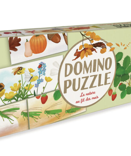 Domino puzzle - La nature au fil des mois