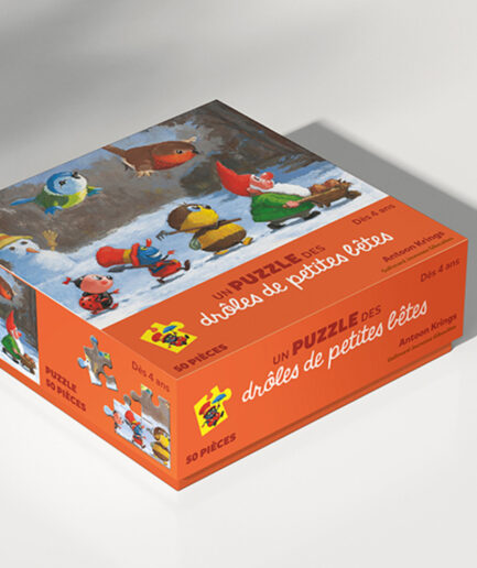 Les Drôles de Petites Bêtes - Benjamin le lutin de Noël - Puzzle