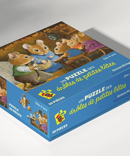 Les Drôles de Petites Bêtes - Théo le mulot - puzzle