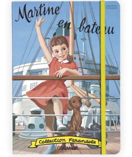 Carnet Martine en bateau - couverture souple
