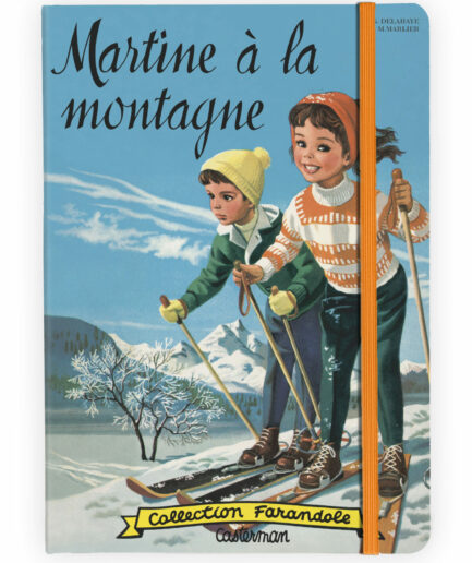 Carnet Martine à la montagne - couverture souple