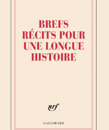 Grand carnet - Brefs récits pour une longue histoire