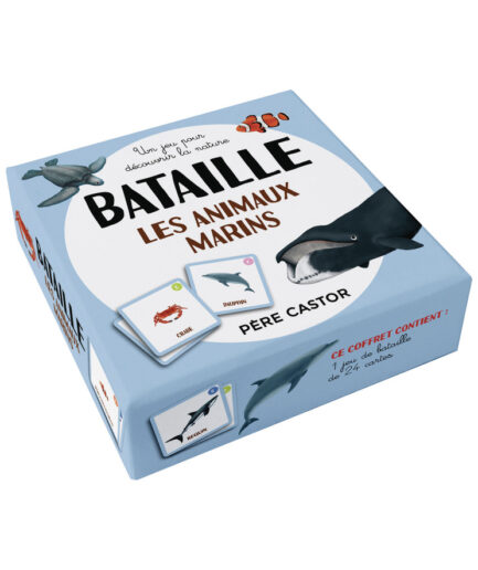 Jeu de bataille - Les animaux marins