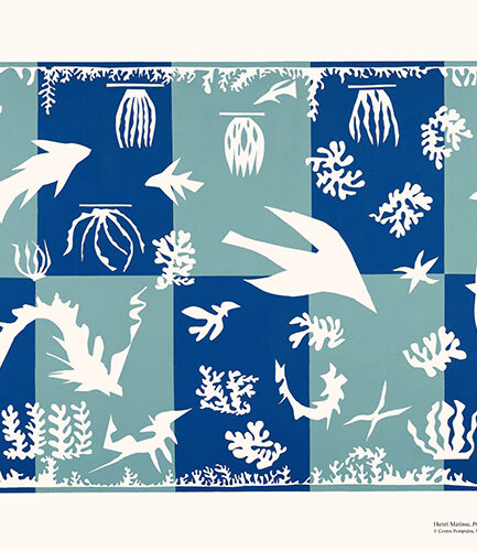 Planche Matisse - Polynésie - la mer