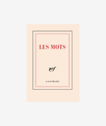 Carnet poche «Les mots»