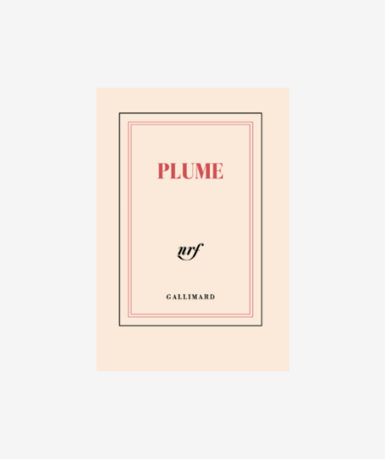 Carnet poche «Plume»