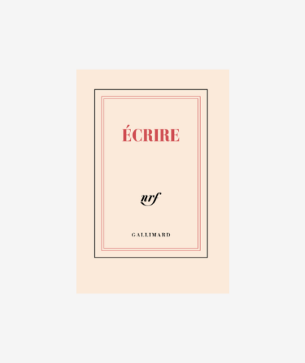 Carnet poche «Écrire»