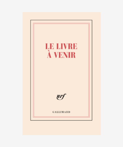 Carnet «Le livre à venir»