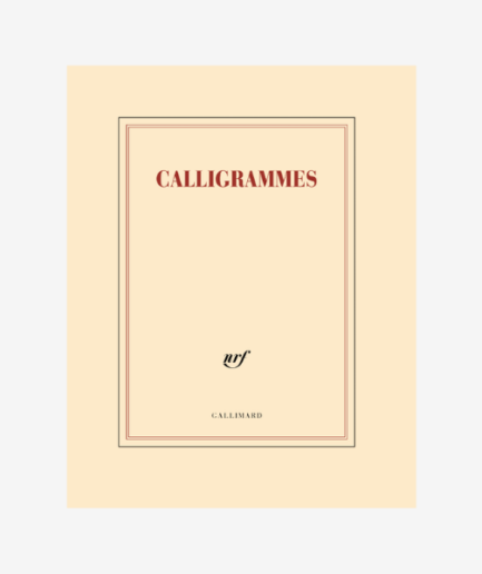 Cahier «Calligrammes»