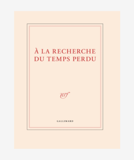 Grand carnet de dessin «À la recherche du temps perdu»