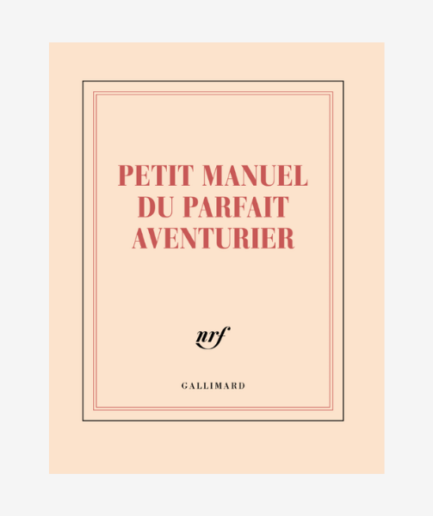 Carnet carré «Petit manuel du parfait aventurier»