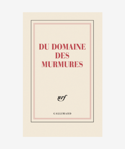 Carnet «Du domaine des Murmures»