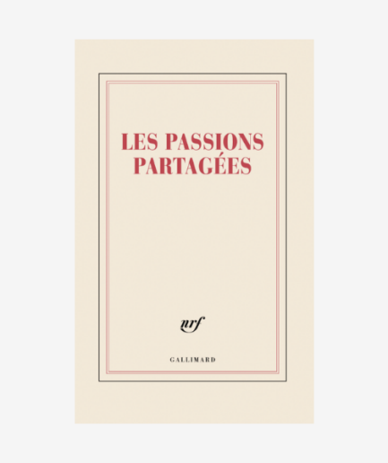 Grand carnet «Les passions partagées»